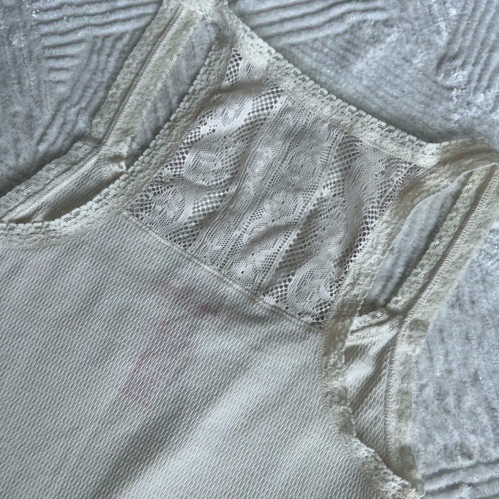 Lucky Brand Cream Floral Tank Top - Picture 5 of 5